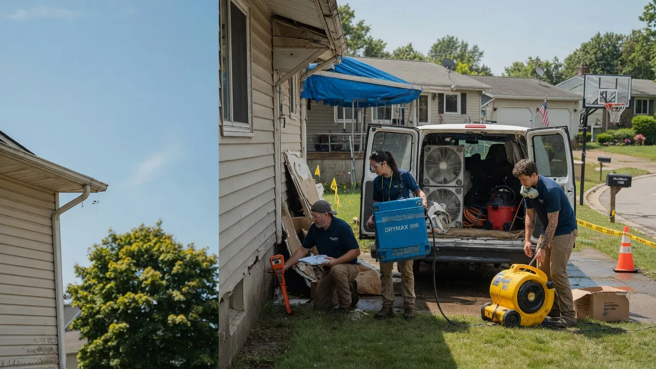 Ceiling Leak Cleanup in Rising Sun, MD near me